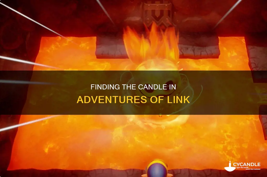 where is the candle in adventures of link