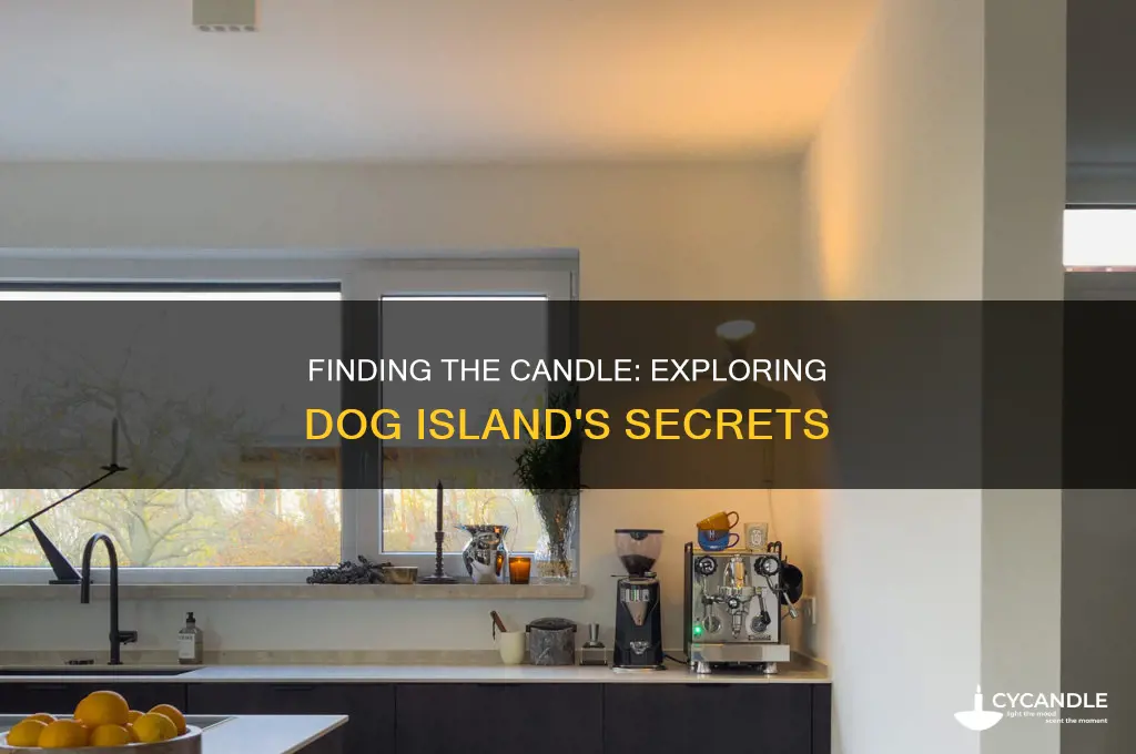 where is the candle in dog island