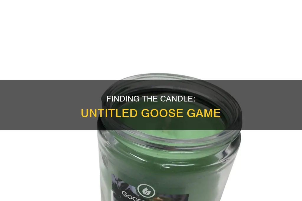 where is the candle untitled goose game