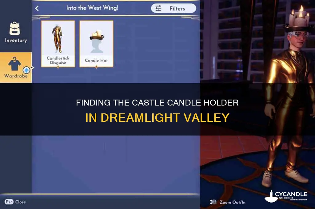 where is the castle candle holder dreamlight valley