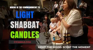 Where is the Commandment to Light Shabbat Candles?
