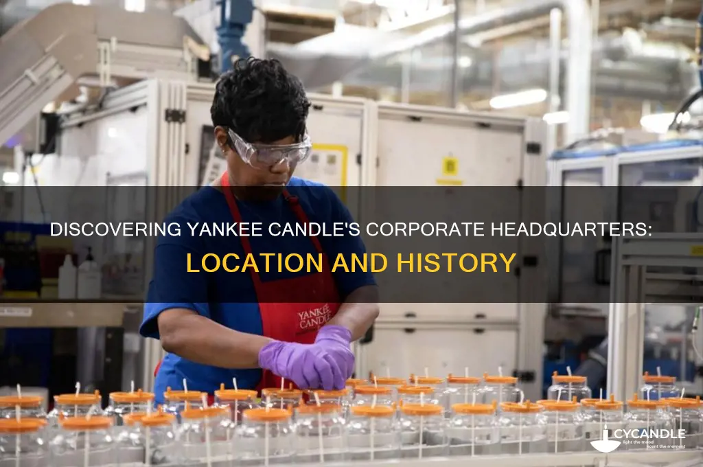 where is the company headquarters for yankee candles