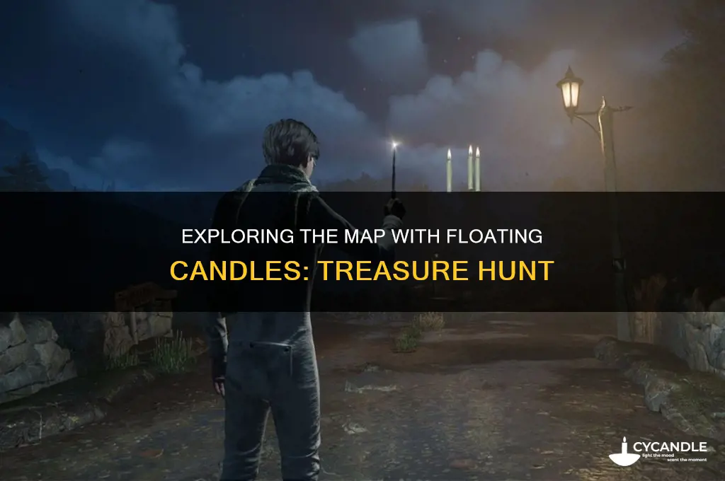 where is the map with floating candles treasure