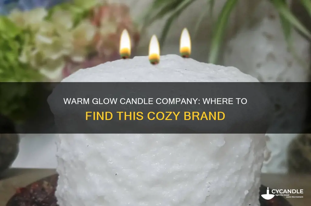 where is warm glow candle company company located