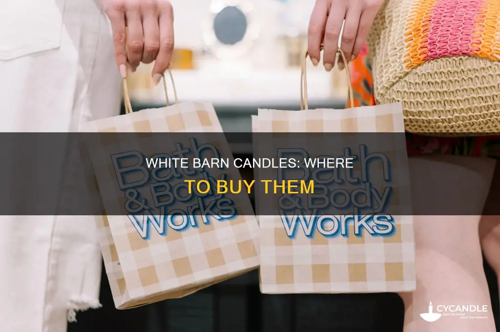 where is white barn candles sold