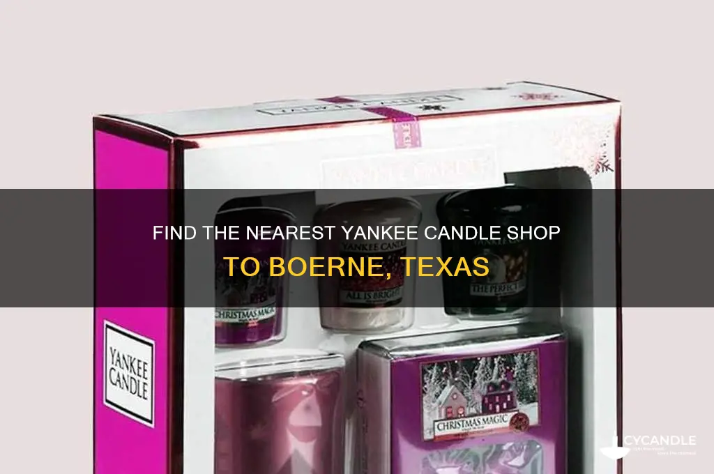 where is yankee candle shop near boerne