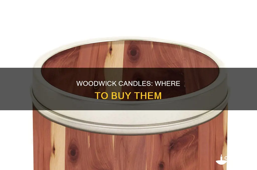 where sells woodwick candles