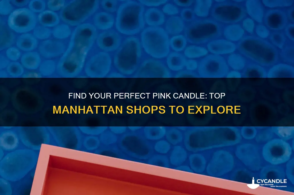where to buy 1 pink candle in manhattan