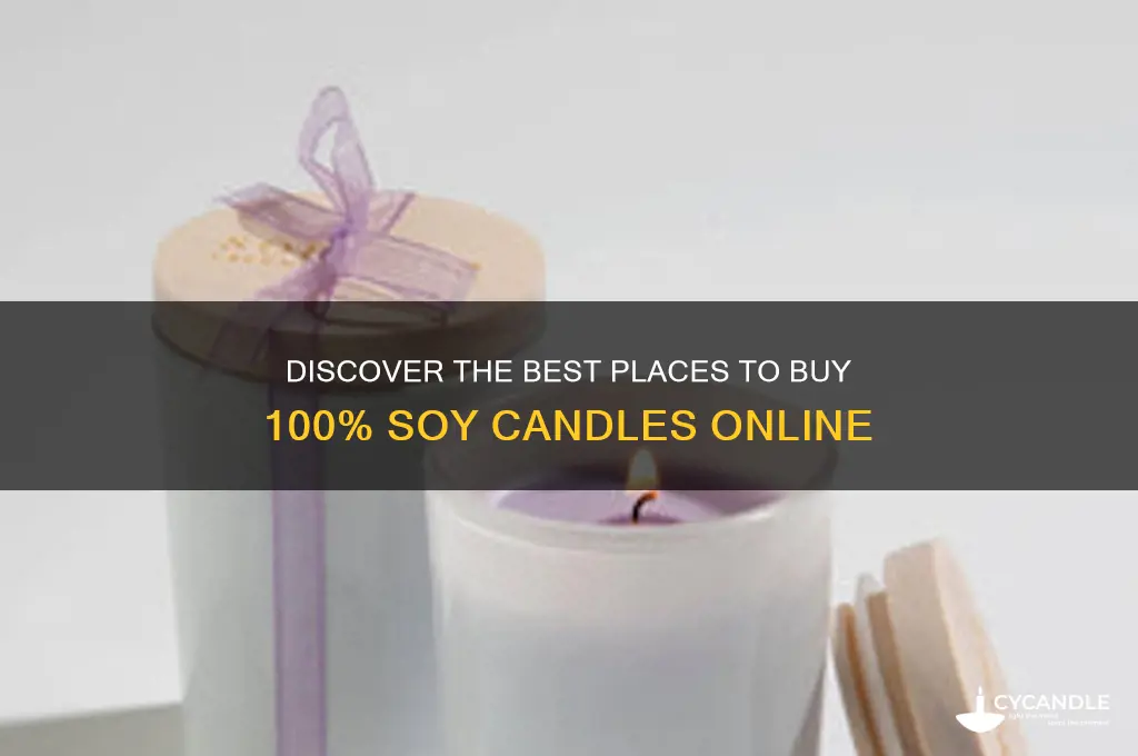where to buy 100 soy candles