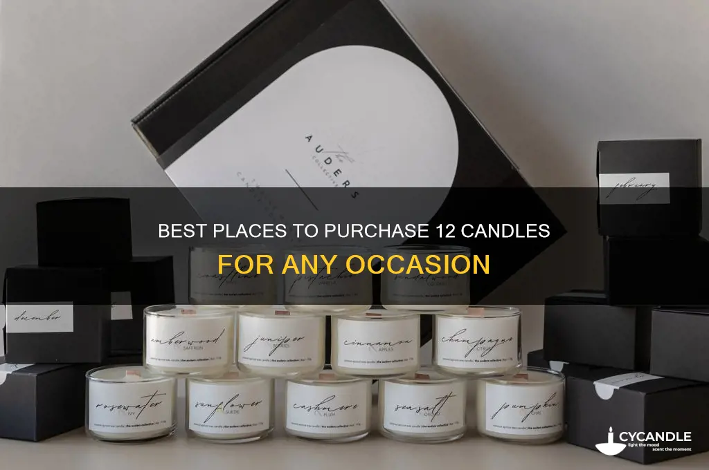 where to buy 12 candles