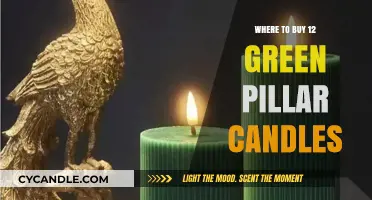 Best Places to Purchase 12 Green Pillar Candles Online & In-Store