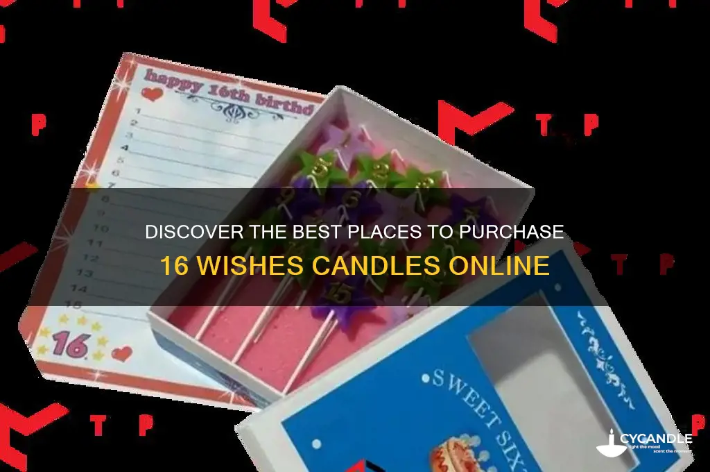 where to buy 16 wishes candles