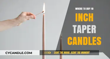 Best Places to Purchase 18-Inch Taper Candles Online & In-Store