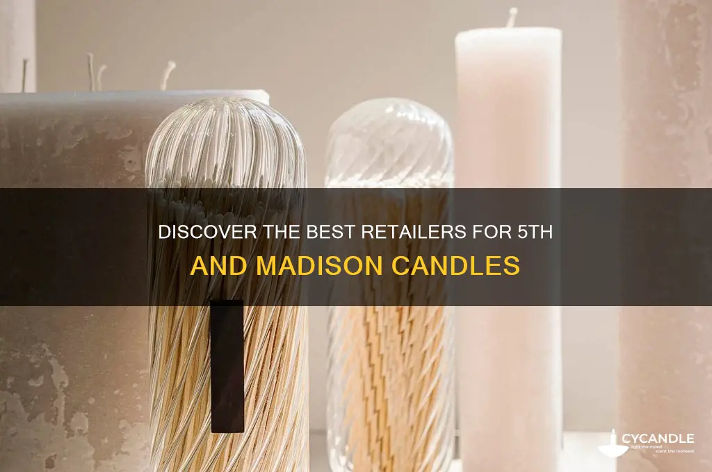 where to buy 5th and madison candles