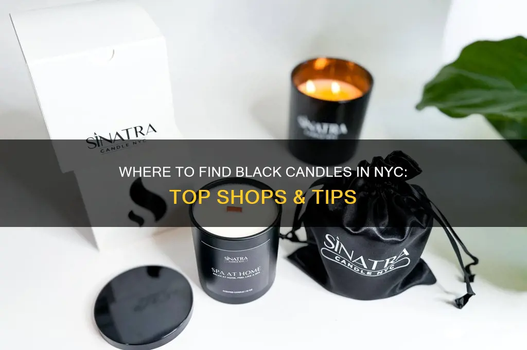 where to buy a black candle nyc