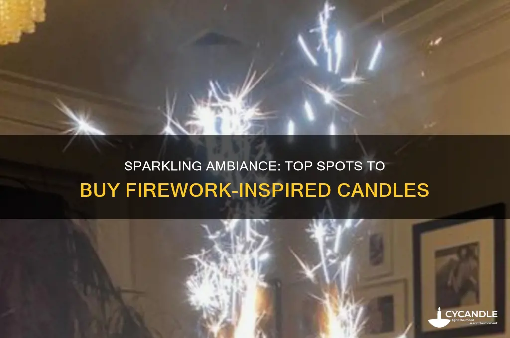 where to buy a candle like a firework