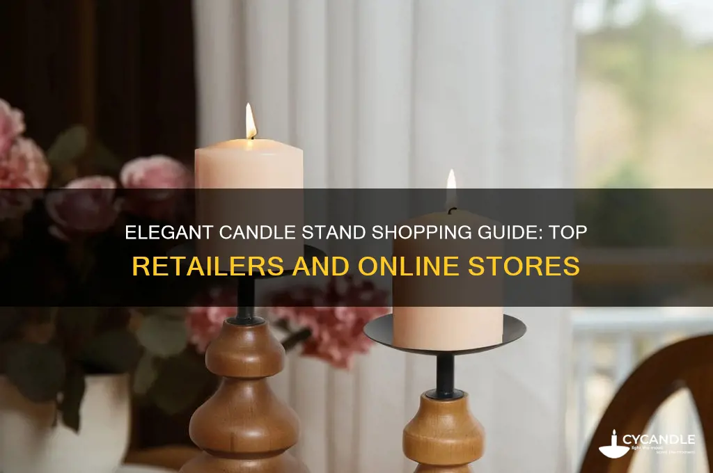 where to buy a candle stand