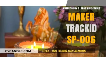 Best Places to Purchase Large Wick Candle Maker TrackID SP-006