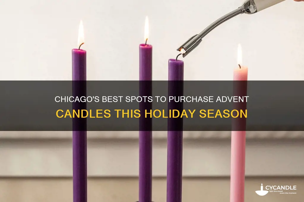 where to buy advent candles chicago