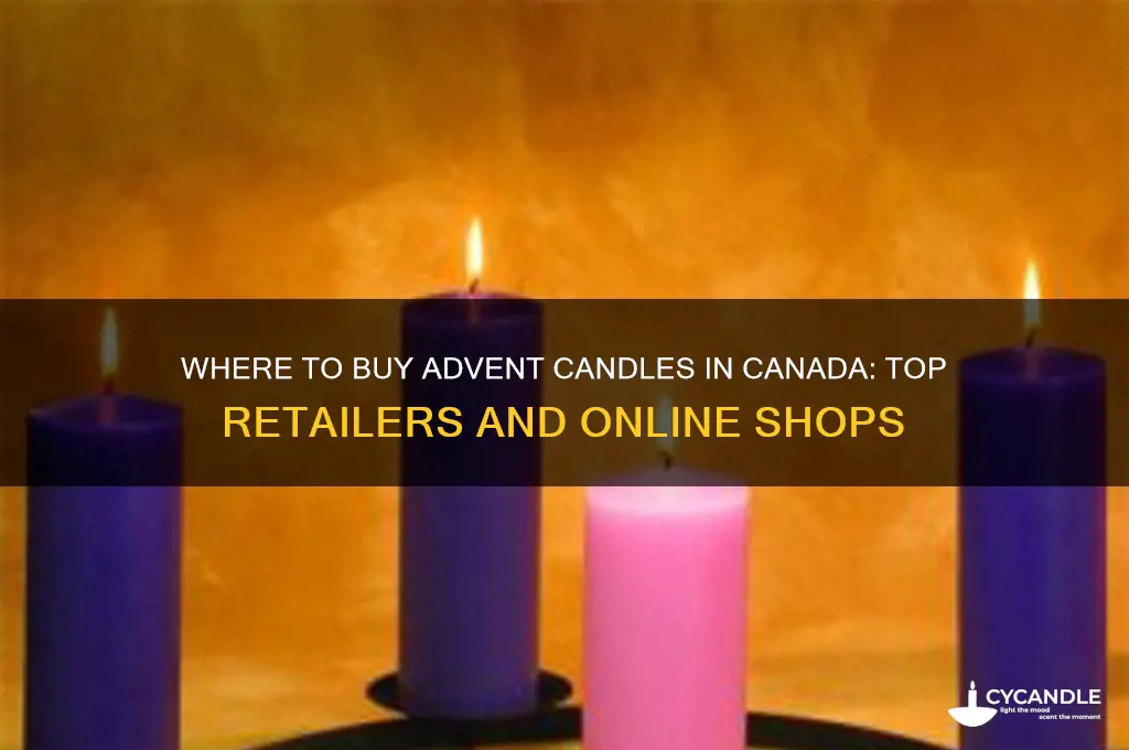 where to buy advent candles in canada