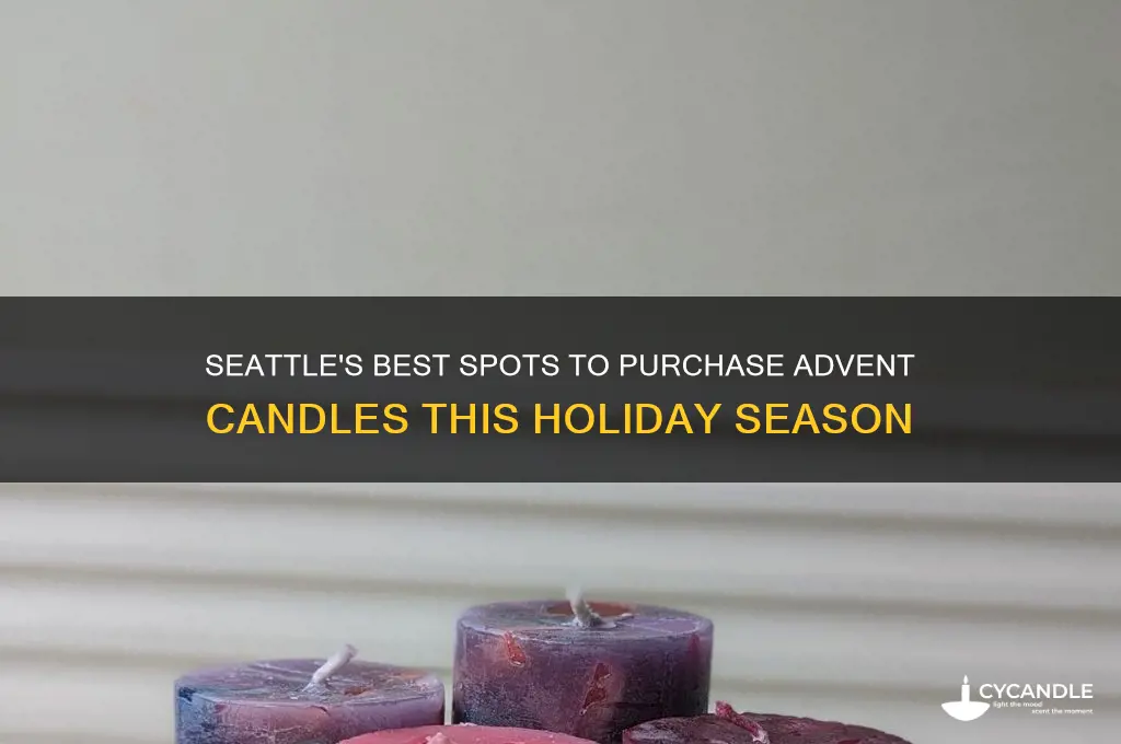 where to buy advent candles in seattle