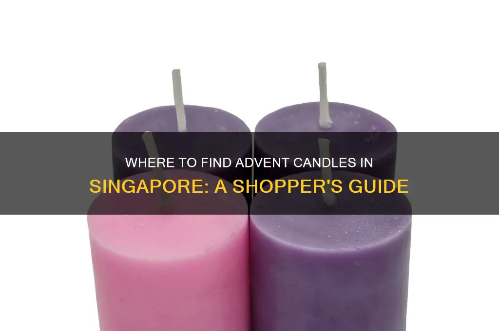 where to buy advent candles in singapore