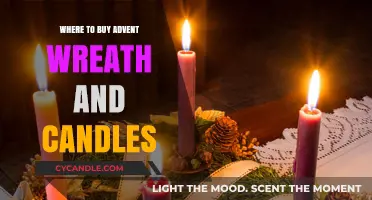 Where to Buy Advent Wreaths and Candles for the Season