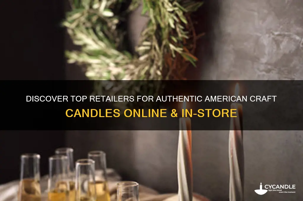 where to buy american craft candles