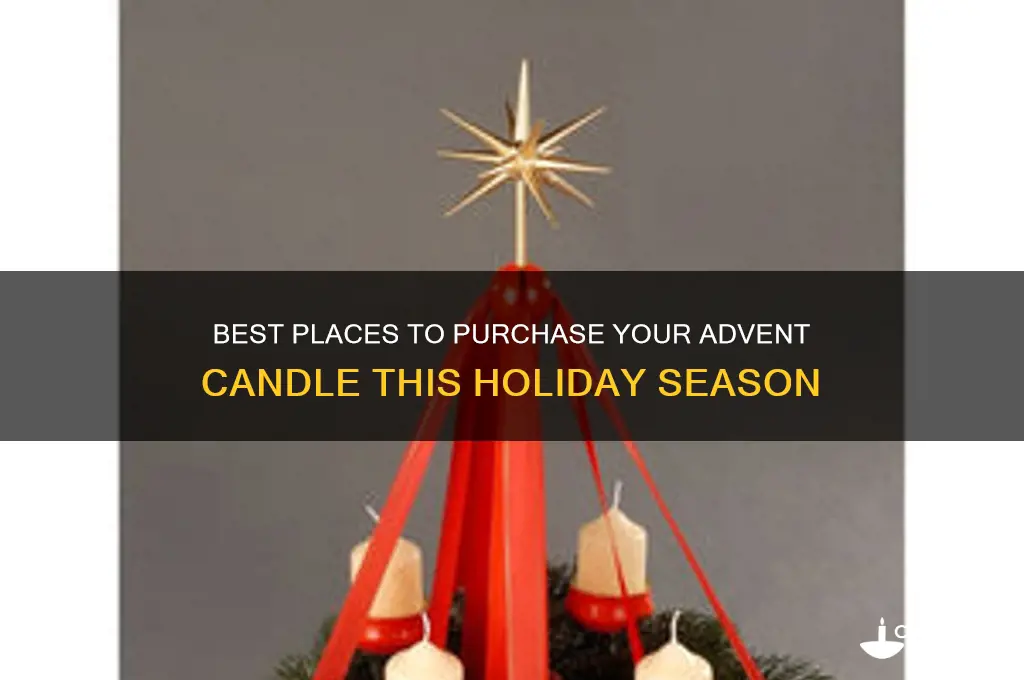 where to buy an advent candle
