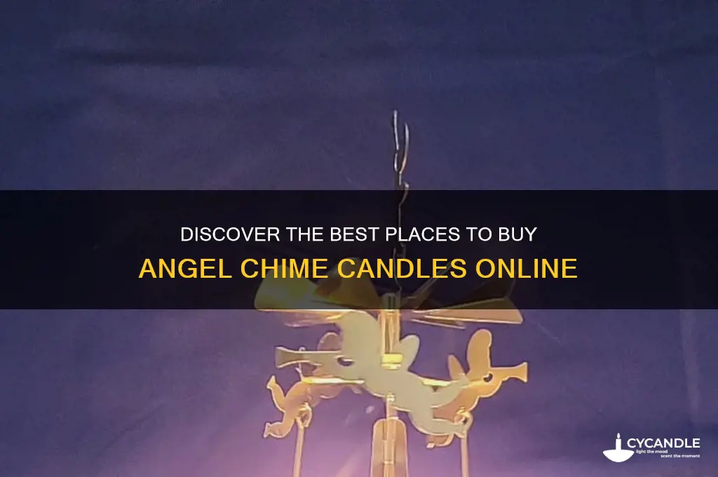 where to buy angel chime candles