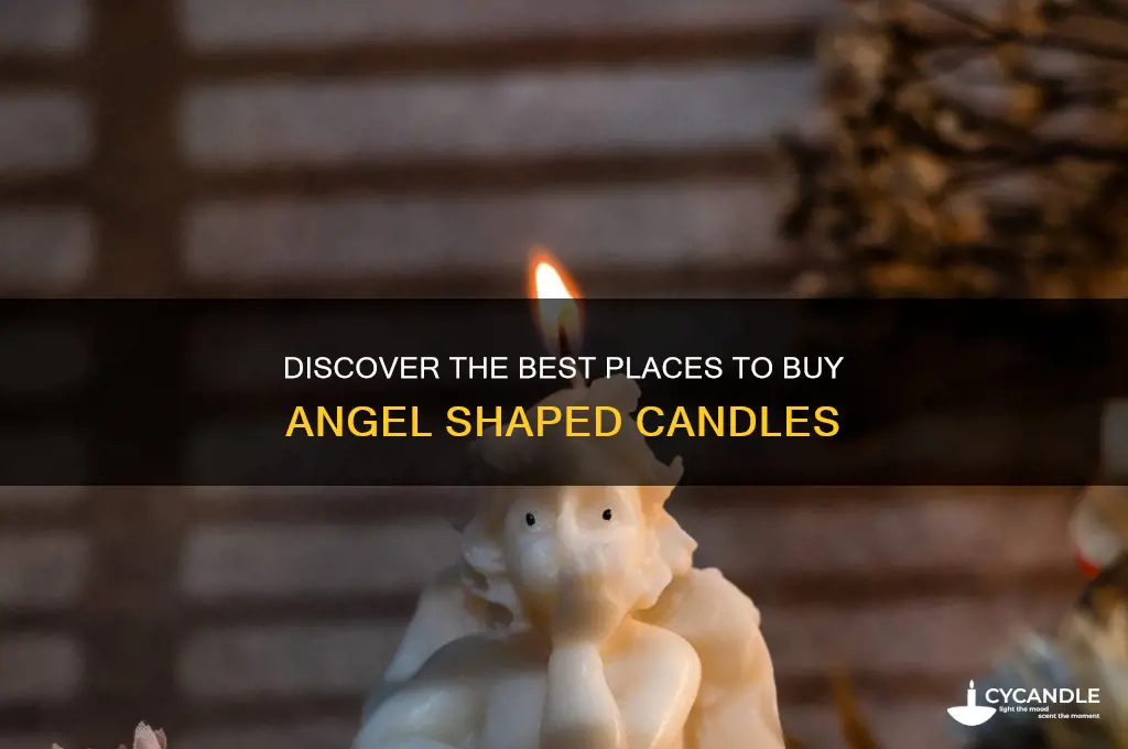 where to buy angel shaped candles