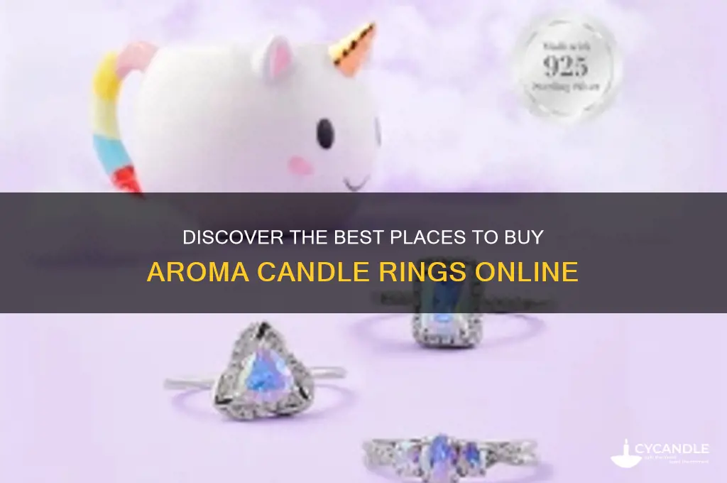 where to buy aroma candle rings