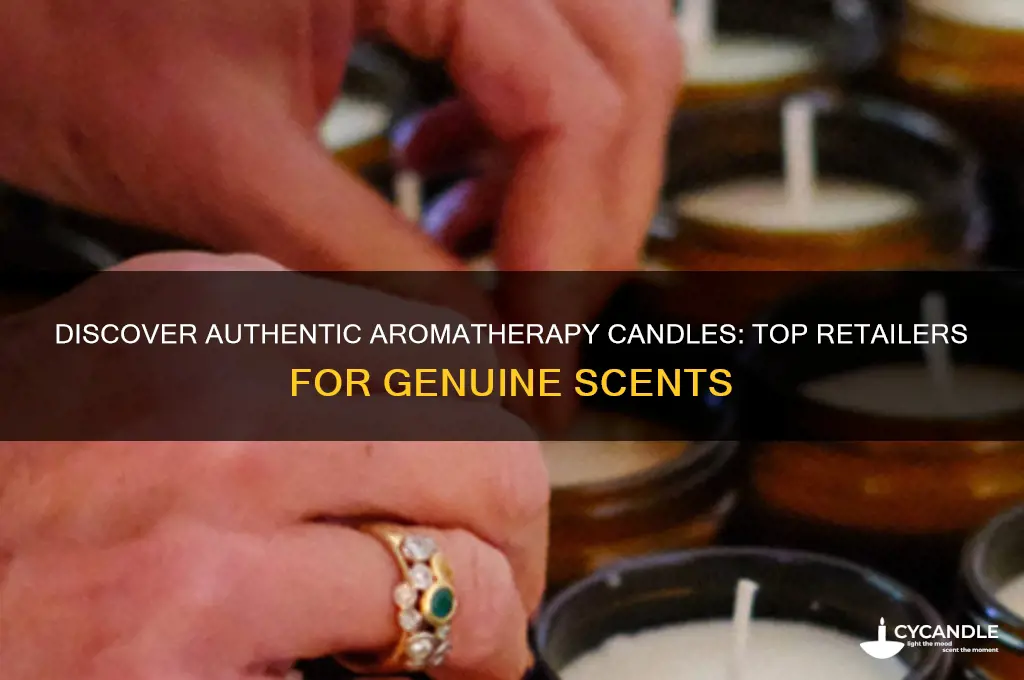 where to buy aromatherapy genuine candles