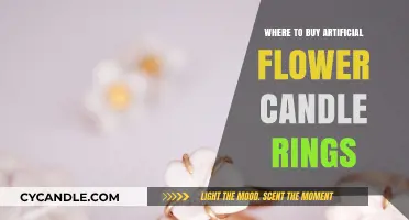 Best Places to Purchase Artificial Flower Candle Rings Online