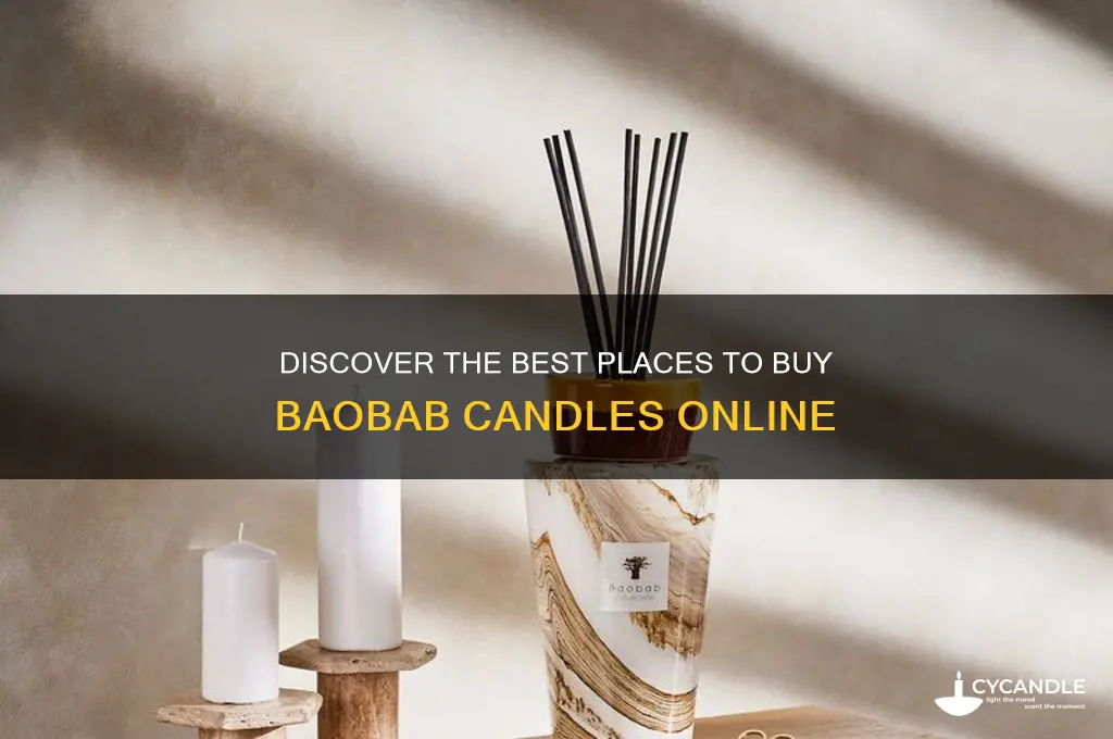 where to buy baobab candles