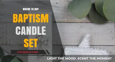 Where to Find the Perfect Baptism Candle Set Online