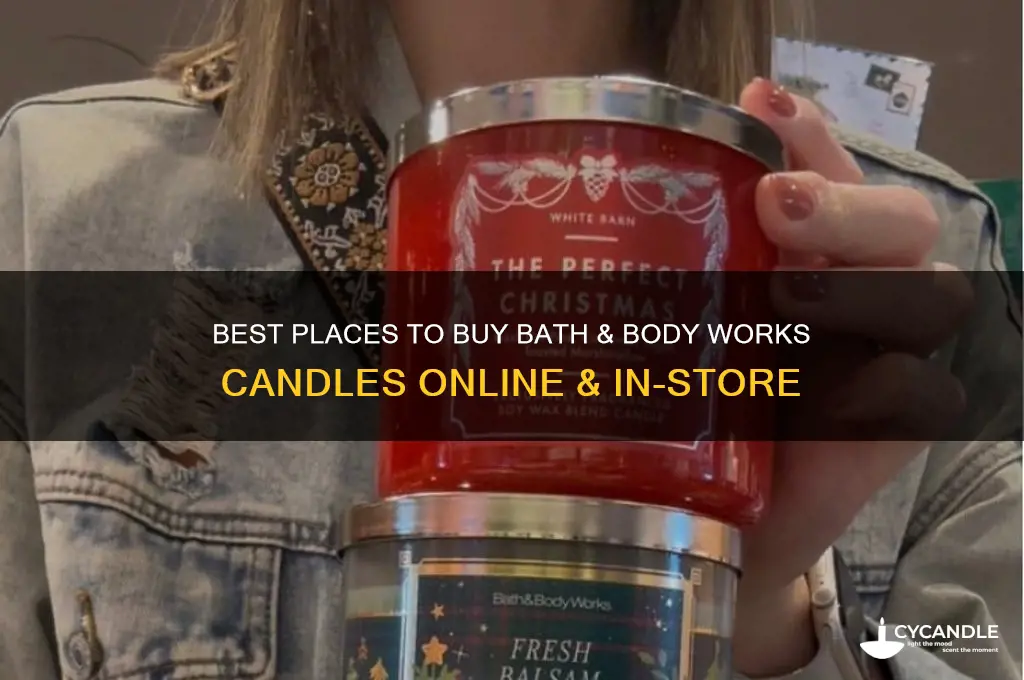 where to buy bath & body works candles