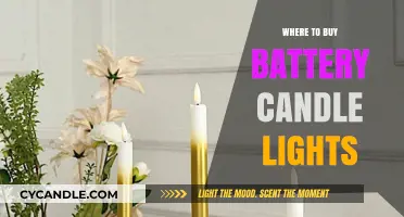 Best Places to Buy Battery-Operated Candle Lights Online & In-Store