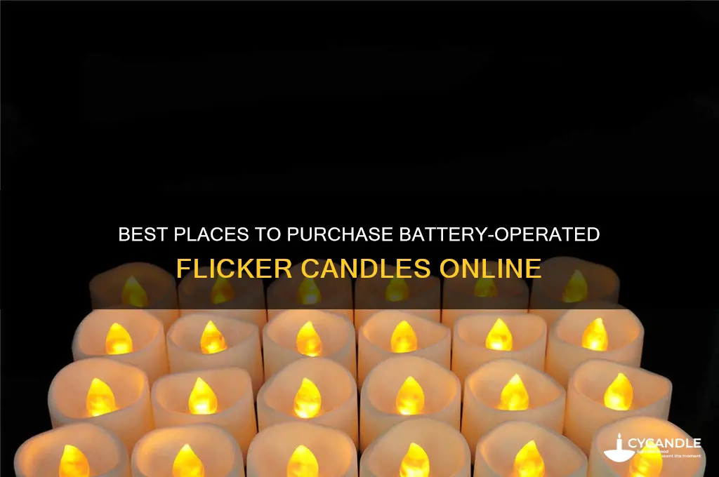 where to buy battery flicker candles