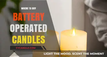 Best Places to Purchase Battery Operated Candles Online and In-Store