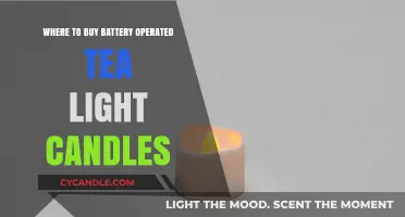 Best Places to Purchase Battery-Operated Tea Light Candles