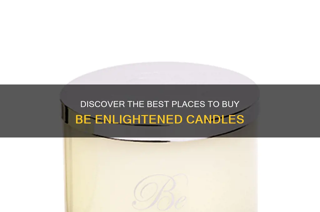 where to buy be enlightened candles
