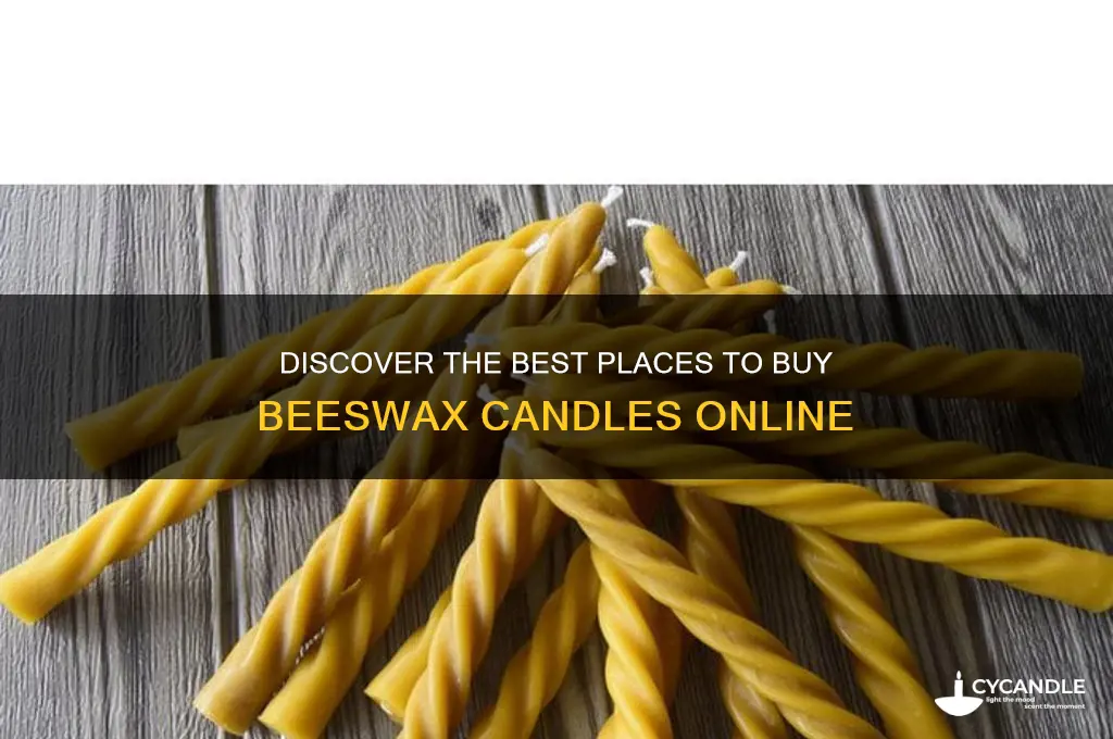where to buy bees wax candles