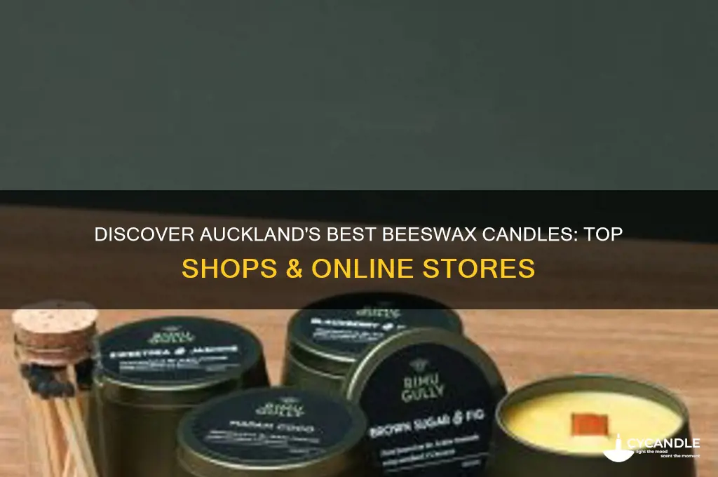 where to buy beeswax candles in auckland