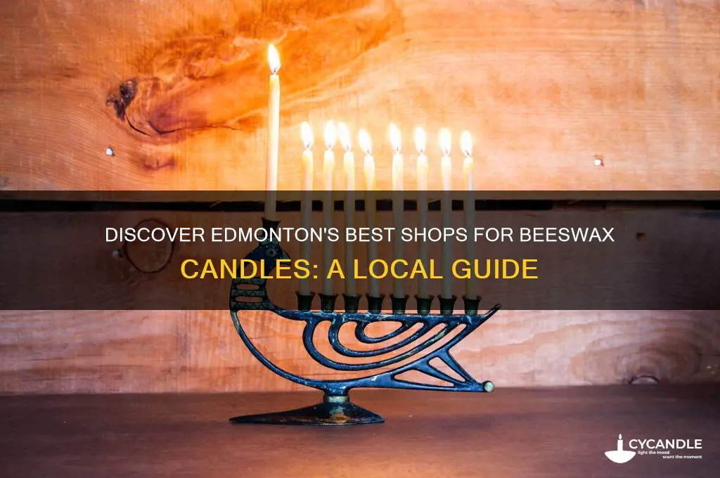 where to buy beeswax candles in edmonton