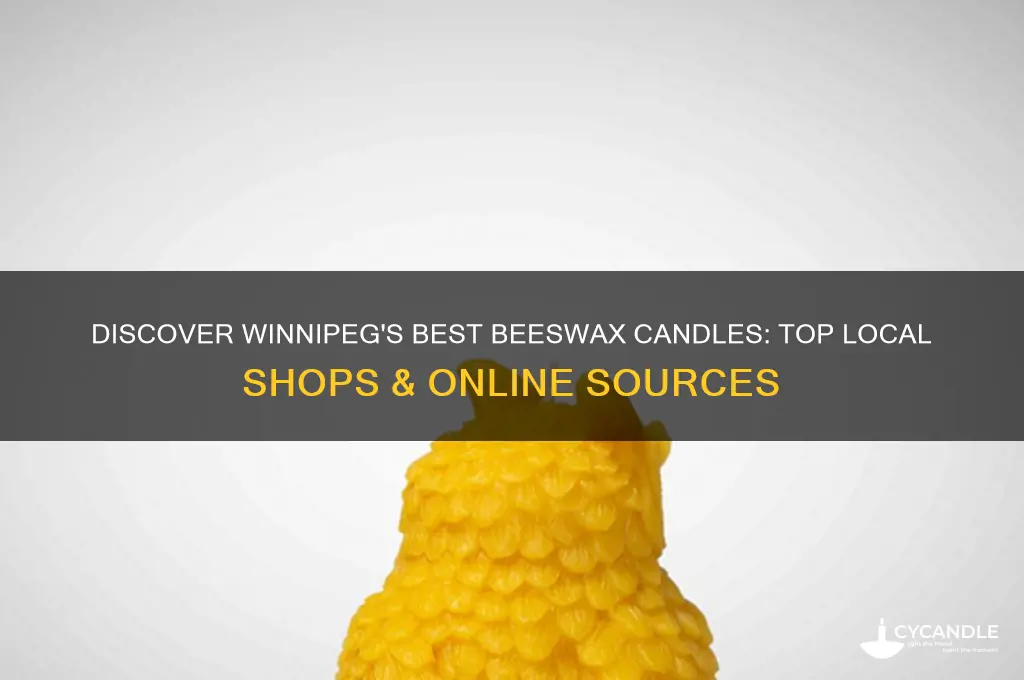 where to buy beeswax candles in winnipeg