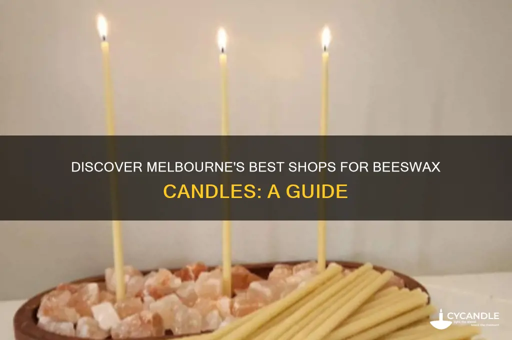 where to buy beeswax candles melbourne