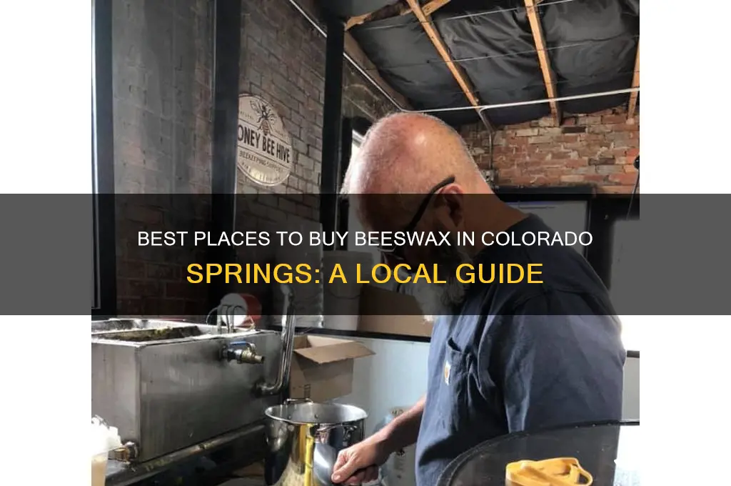 where to buy beeswax in colorado springs