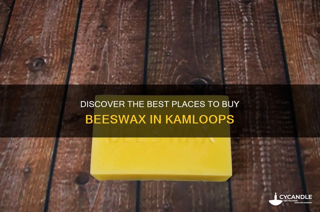 where to buy beeswax in kamloops