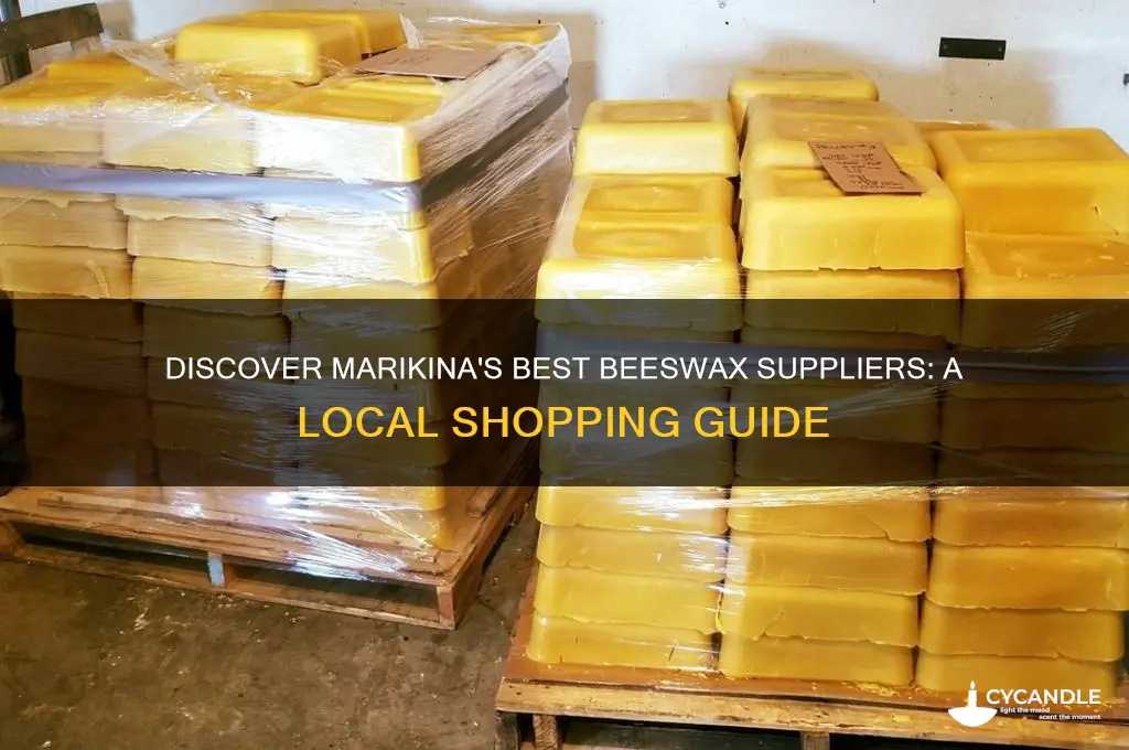 where to buy beeswax in marikina